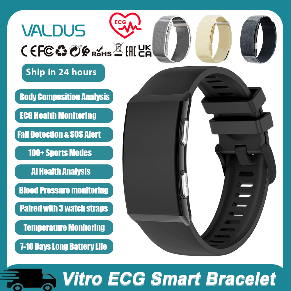Fall Detection Watch - VALDUS 2026 nouveau VITRO sans écran