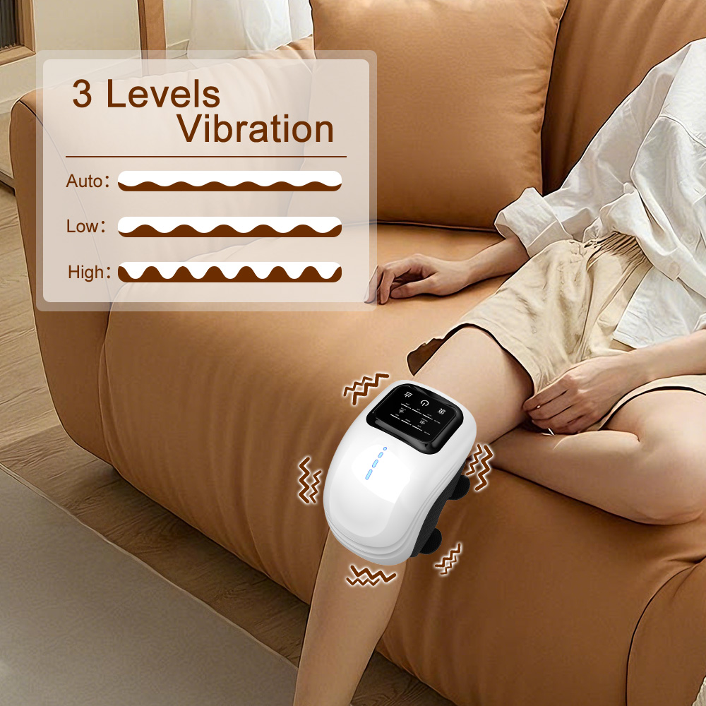 Smart Knee Wrap - Masseur de genou intelligent à chaleur,