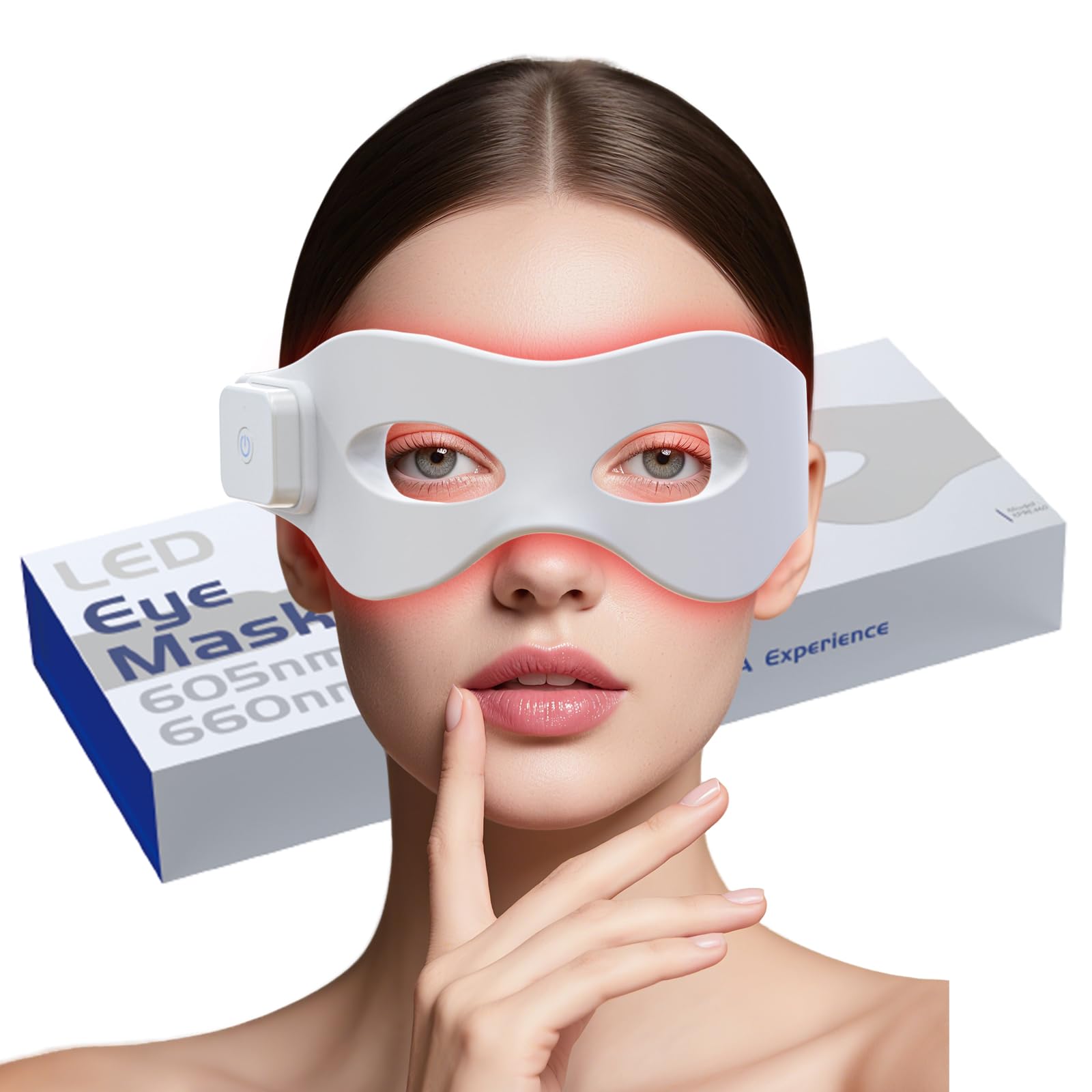 Light Therapy Glasses - Masseur oculaire EMS à lumière rouge