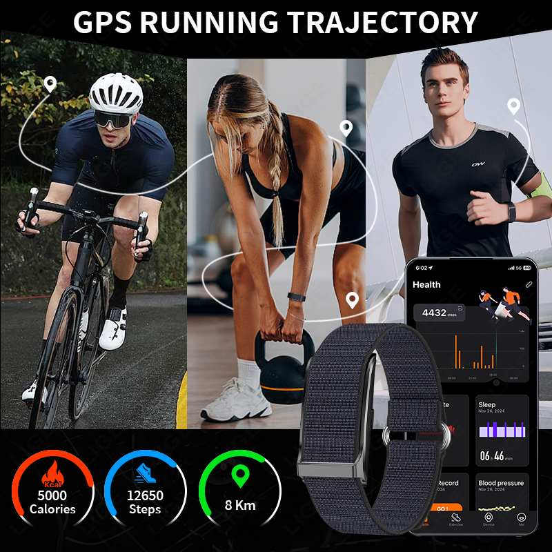 LIGE-Montre connectée pour hom - Fall Detection Watch avis et prix
