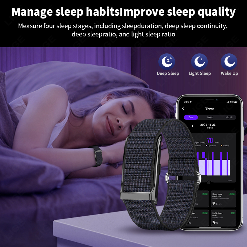 LIGE-Montre connectée pour hom - Fall Detection Watch avis et prix