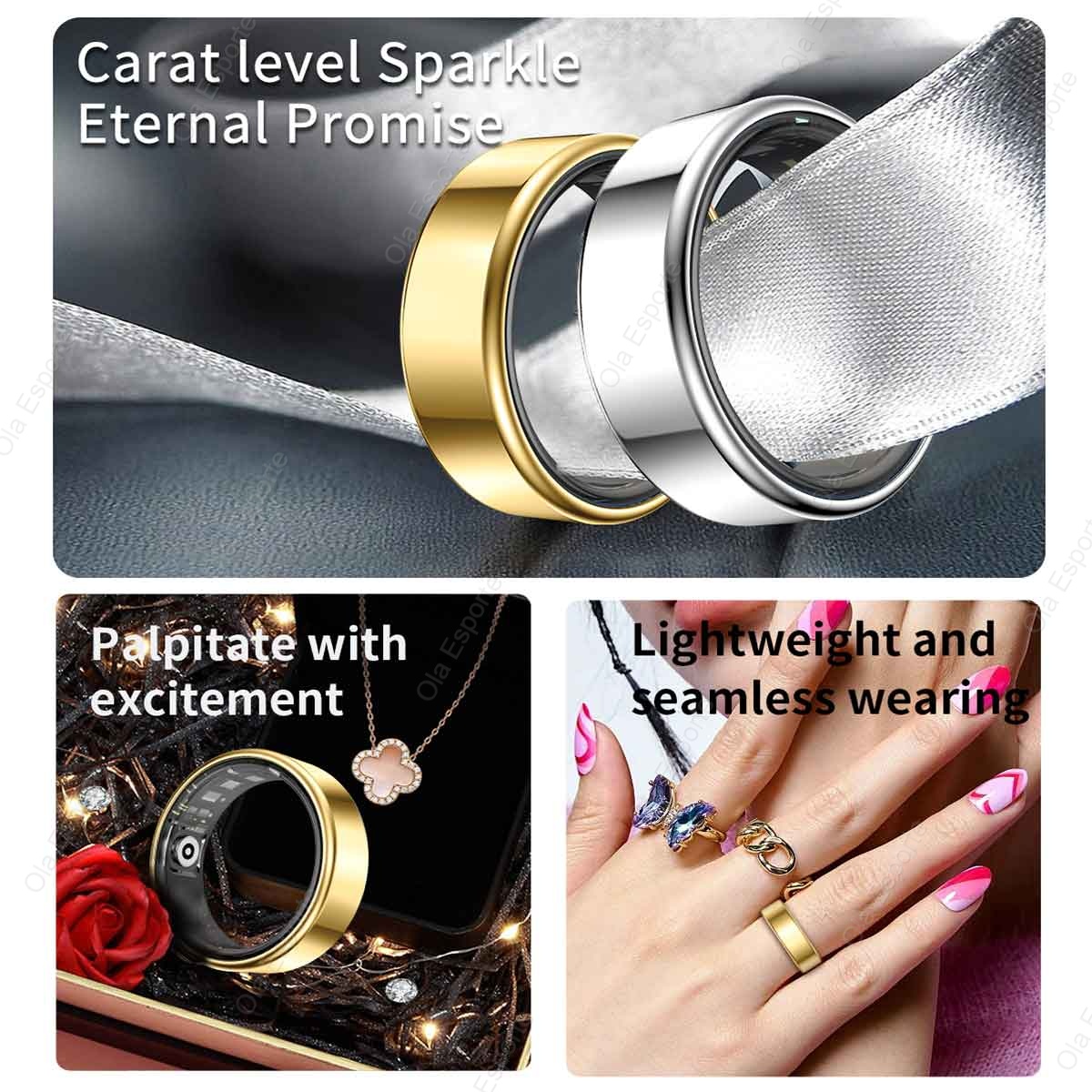 Bague intelligente R09 pour ho - Temperature Ring Skin avis et prix