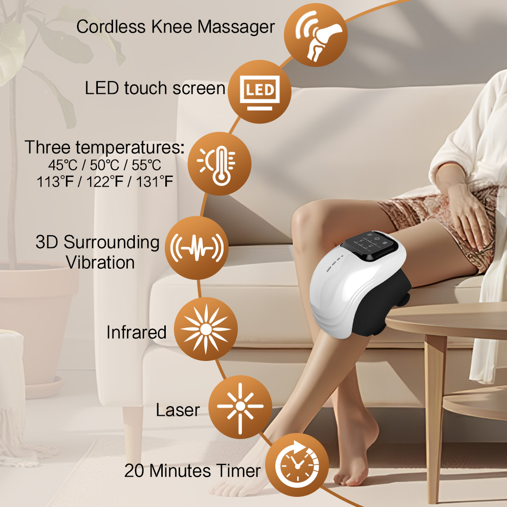 Masseur de genou intelligent à - Smart Knee Wrap avis et prix